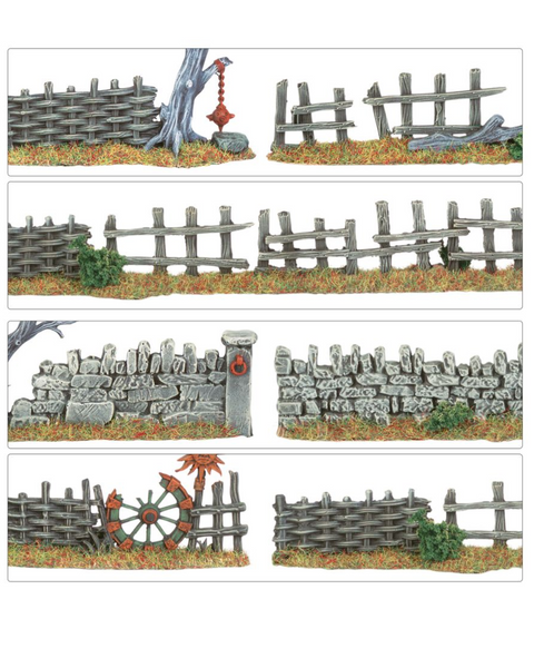 Терейн THE OLD WORLD: WALLS AND FENCES 99122799004 фото