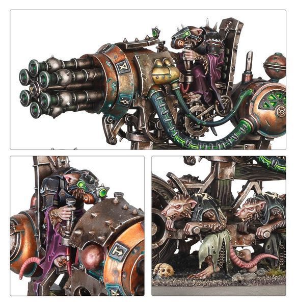 Мініатюра SKAVEN - RATLING WARPBLASTER 99120206054 фото