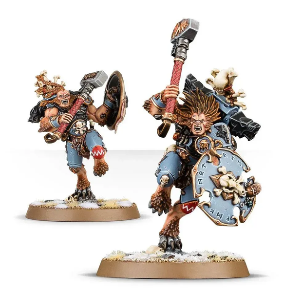 Набор миниатюр WARHAMMER 40000: SPACE WOLVES - WULFEN 99120101349 фото