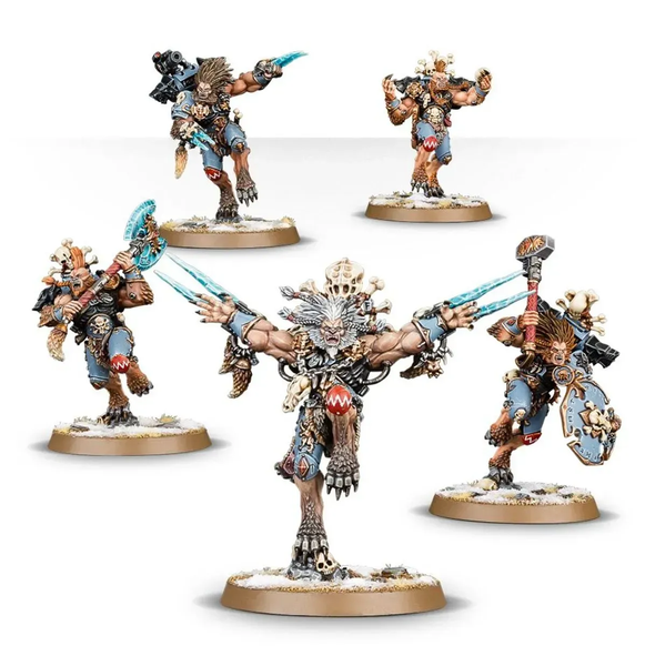 Набор миниатюр WARHAMMER 40000: SPACE WOLVES - WULFEN 99120101349 фото