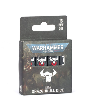 Кубики для гри WARHAMMER 40000: ORKS - GHAZGHKULL DICE 99220103008 фото