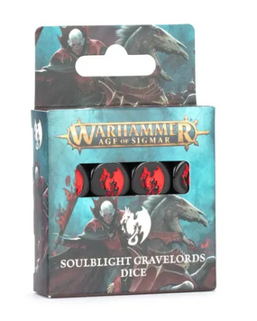 Кубики для гри AGE OF SIGMAR: SOULBLIGHT GRAVELORDS DICE 99220207016 фото