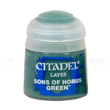 Фарба LAYER: SONS OF HORUS GREEN (12ML) 9918995129006 фото