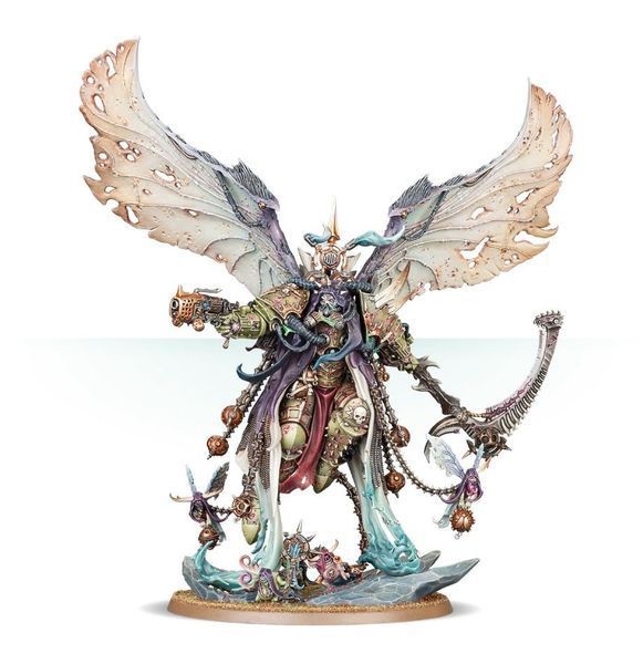 Мініатюра DEATH GUARD - MORTARION DAEMON PRIMARCH OF NURGLE 99120102129 фото