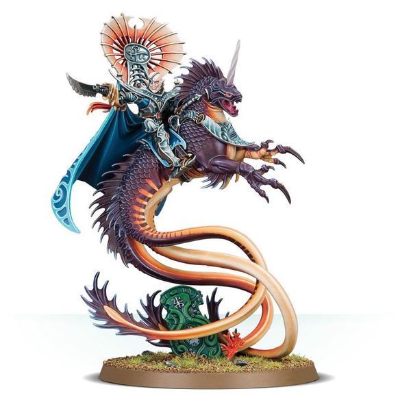 Миниатюра AGE OF SIGMAR: IDONETH DEEPKIN - VOLTURNOS HIGH KING OF THE DEEP 99120219028 фото