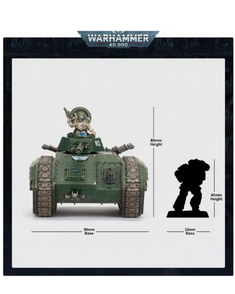 Мініатюра WARHAMMER 40000: ASTRA MILITARUM - CHIMERA 99120105114 фото