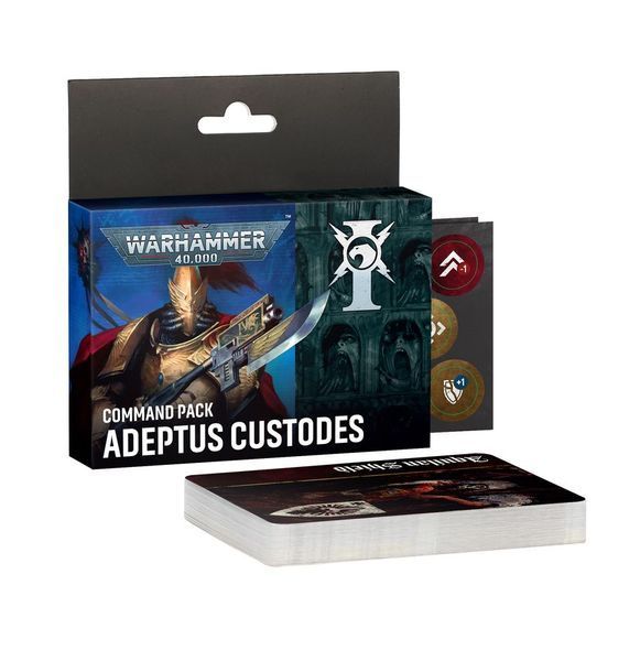Карты WARHAMMER 40000: COMMAND PACK - ADEPTUS CUSTODES (ENG) 60050143001 фото