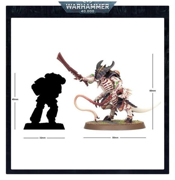 Набор миниатюр TYRANIDS - WARRIORS 99120106058 фото