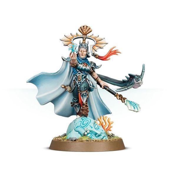 Мініатюра AGE OF SIGMAR: IDONETH DEEPKIN - ISHARANN TIDECASTER 99070219011 фото