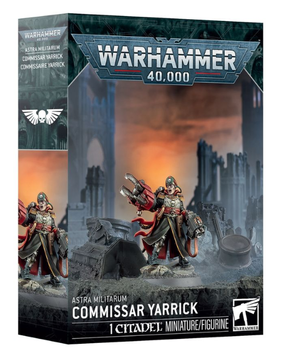 Мініатюра WARHAMMER 40000: ASTRA MILITARUM - COMMISSAR YARRICK 99120105138 фото