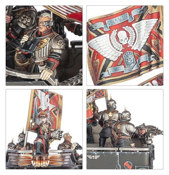 Мініатюра WARHAMMER 40000: ASTRA MILITARUM - COMMISSAR GRAVES 99120105140 фото