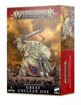 Мініатюра AGE OF SIGMAR: MAGGOTKIN OF NURGLE - GREAT UNCLEAN ONE 99129915063 фото