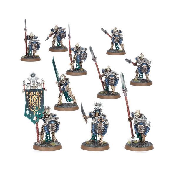 Набір мініатюр AGE OF SIGMAR: OSSIARCH BONEREAPERS - HERALDS OF THE BONE-TITHE 99120207196 фото