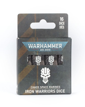Кубики для гри WARHAMMER 40000: IRON WARRIORS DICE 99220102023 фото