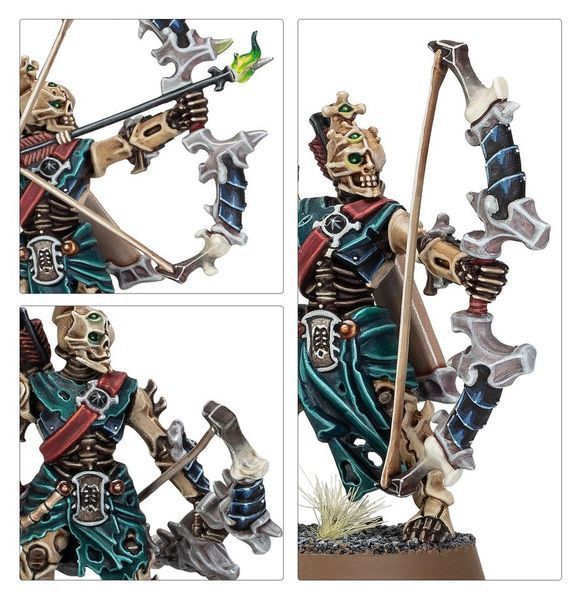Набір мініатюр AGE OF SIGMAR: OSSIARCH BONEREAPERS - MORTEK TRIAXES 99120207198 фото
