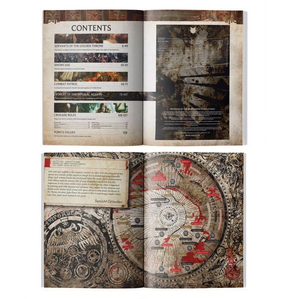 Кодекс WARHAMMER 40000: CODEX - IMPERIAL AGENTS (англ. мова) 60030108021 фото