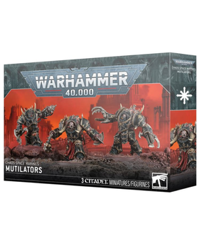 Набір мініатюр WARHAMMER 40000: CHAOS SPACE MARINES - MUTILATORS 99120102230 фото