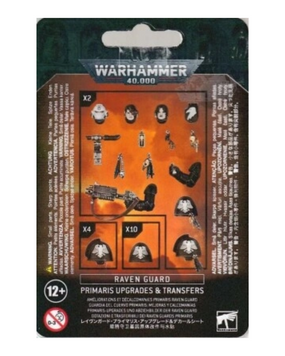 Набір мініатюр WARHAMMER 40000: RAVEN GUARD - PRIMARIS UPGRADES / TRANSFRS 99070101050 фото
