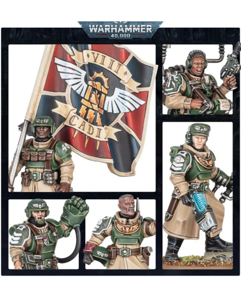 Набор миниатюр WARHAMMER 40000: ASTRA MILITARUM - CADIAN COMMAND SQUAD 99120105102 фото