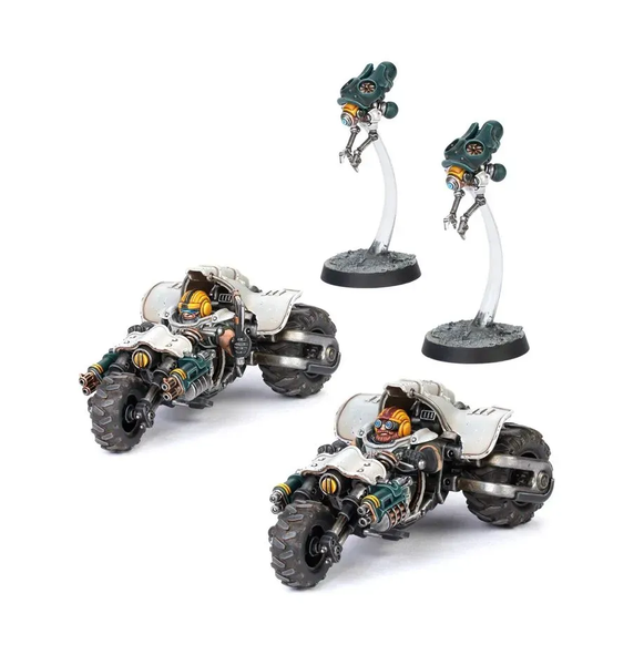 Набор миниатюр NECROMUNDA: IRONHEAD SQUAT SVENOTAR SCOUT TRIKES 99120599074 фото
