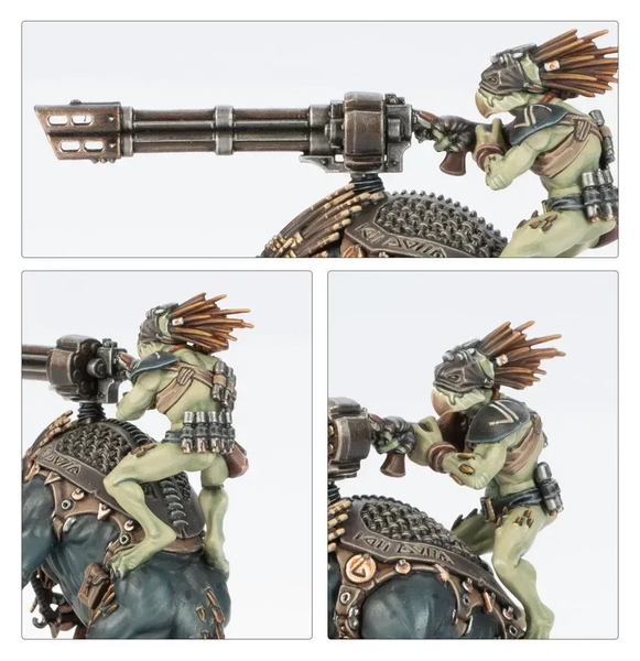 Миниатюра WARHAMMER 40000: TAU EMPIRE - KROOTOX RIDER 99120113087 фото