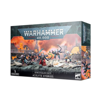 Набір мініатюр WARHAMMER 40000: GENESTEALER CULTS - ACOLYTE HYBRIDS 99120117019 фото