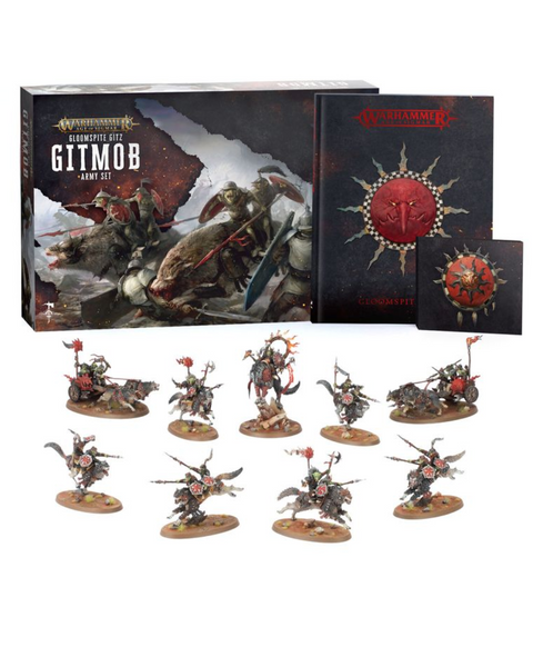 Набор миниатюр GLOOMSPITE GITZ: GITMOB ARMY SET (ENG) 60010209002 фото