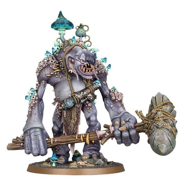 Мініатюра AGE OF SIGMAR: GLOOMSPITE GITZ - DANKHOLD TROGGOTH 99120209153 фото