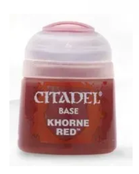Фарба Citadel BASE: KHORNE RED 12ML 9918995021106 фото
