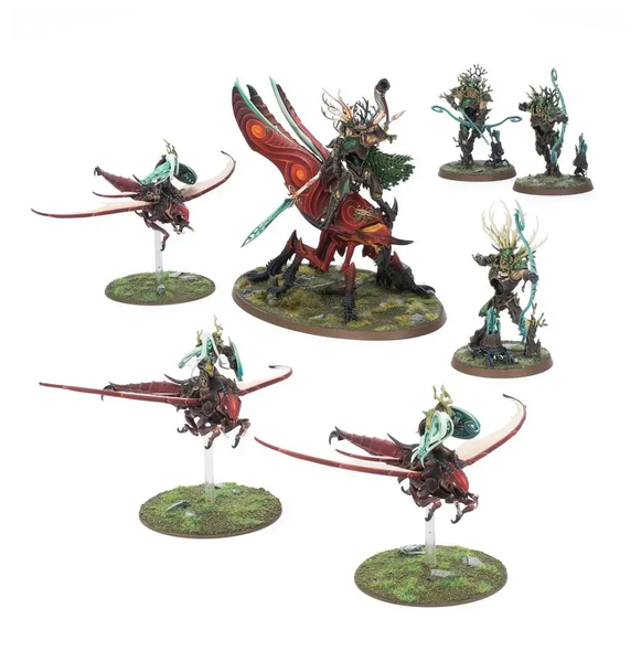 Набор из миниатюр AGE OF SIGMAR. DAWNBRINGERS: SYLVANETH - THE BLADES OF BELTHANOS 99120204046 фото