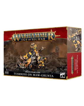Мініатюра AGE OF SIGMAR: ORRUK WARCLANS - TUSKBOSS ON MAW-GRUNTA 99120209111 фото