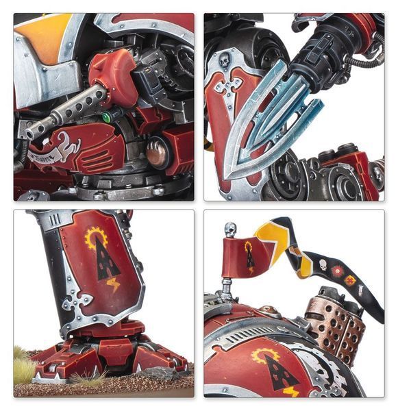 Мініатюра WARHAMMER 40000: IMPERIAL KNIGHTS - KNIGHT DESTRIER 99120108123 фото