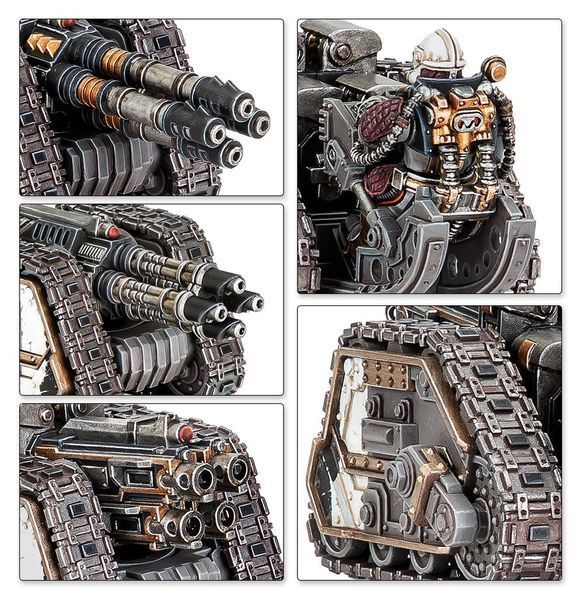 Набір мініатюр HORUS HERESY: SOLAR AUXILIA - RAPIER DIRECT FIRE BATTERY 99123005018 фото