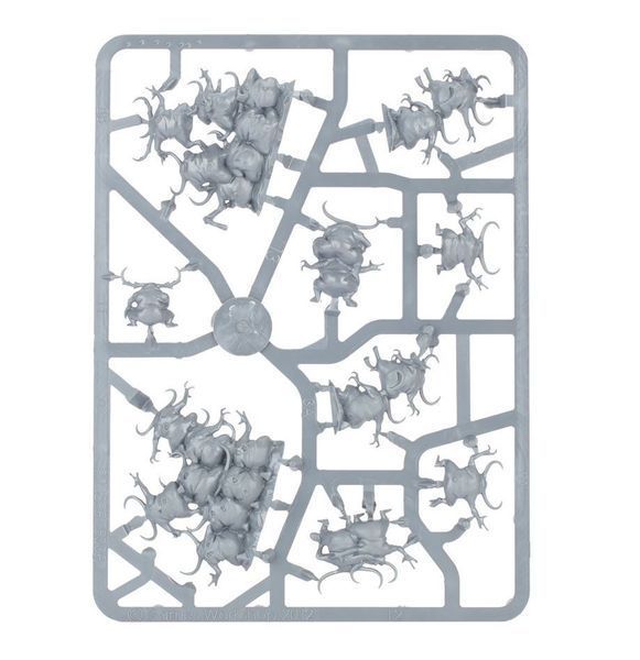 Набір мініатюр MAGGOTKIN OF NURGLE - NURGLINGS 99129915060 фото