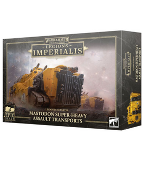 Набір мініатюр L/I: MASTODON SUPER-HEAVY ASSLT TRNSPRTS 99122601025 фото