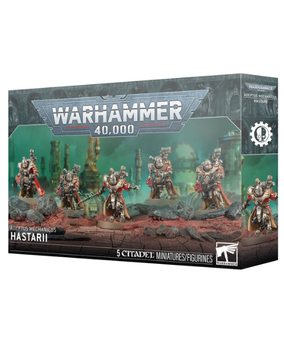 Набір мініатюр WARHAMMER 40000: ADEPTUS MECHANICUS - HASTARII 99120116051 фото