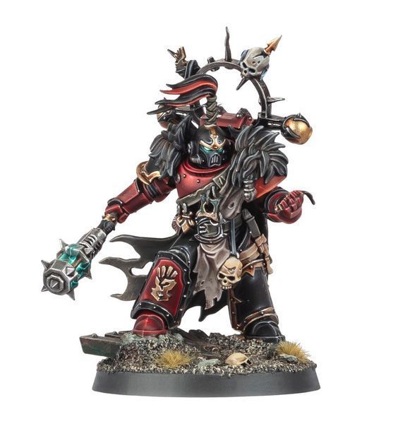 Миниатюра WARHAMMER 40000: CHAOS SPACE MARINES - RED CORSAIRS REAVE-CAPTAIN 99120102222 фото