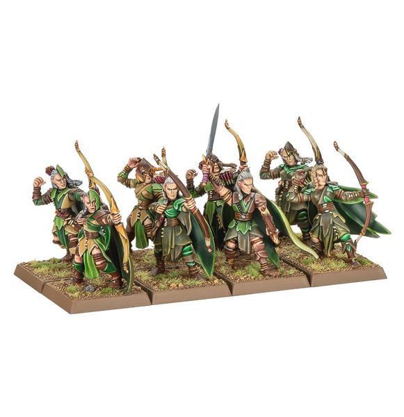 Набір мініатюр THE OLD WORLD: WOOD ELF REALMS - BATTLE MARCH ARMY 99122704007 фото