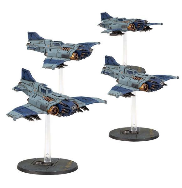 Мініатюра THE HORUS HERESY: LEGIONS IMPERIALIS - THUNDERBOLT FIGHTER SQUADRON 99122608002 фото