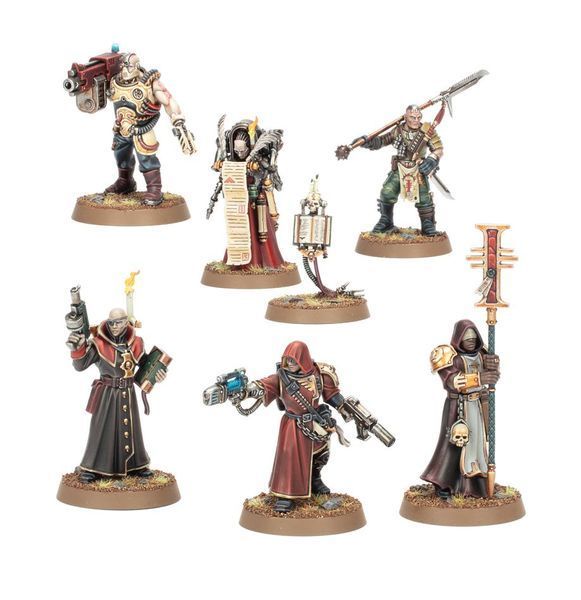 Набір мініатюр IMPERIAL AGENTS BATTLEFORCE: ORDO HERETICUS 99120108090 фото