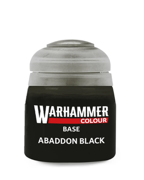 Фарба CITADEL: BASE - ABADDON BLACK 12ML ROW X6 9918995028906 фото