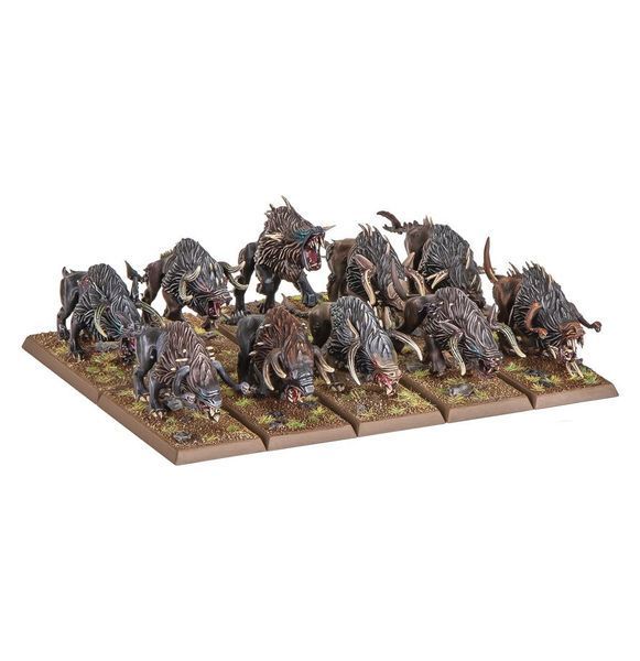 Набір мініатюр THE OLD WORLD: BEASTMEN BRAYHERDS - BATTLE MARCH ARMY 99122716009 фото