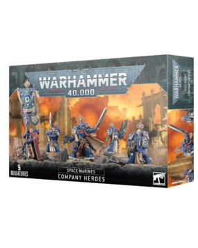 Набір мініатюр WARHAMMER 40000: SPACE MARINES - COMPANY HEROES 99120101389 фото