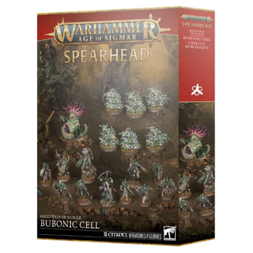 Набір мініатюр SPEARHEAD: MAGGOTKIN/NURGLE:BUBONIC CELL 99120201203 фото