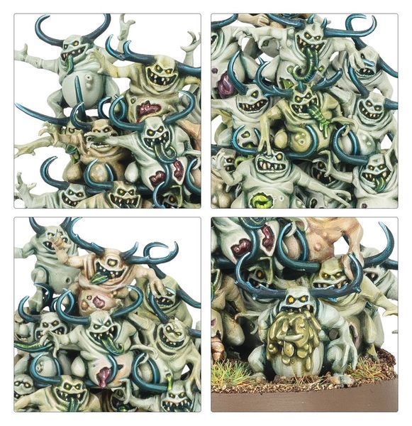 Набор миниатюр SPEARHEAD: MAGGOTKIN/NURGLE:BUBONIC CELL 99120201203 фото