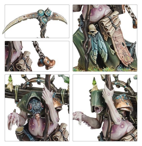 Набор миниатюр SPEARHEAD: MAGGOTKIN/NURGLE:BUBONIC CELL 99120201203 фото