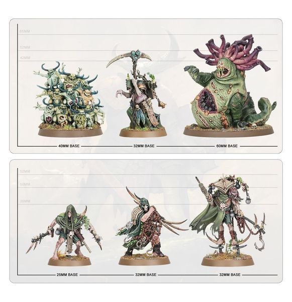 Набор миниатюр SPEARHEAD: MAGGOTKIN/NURGLE:BUBONIC CELL 99120201203 фото