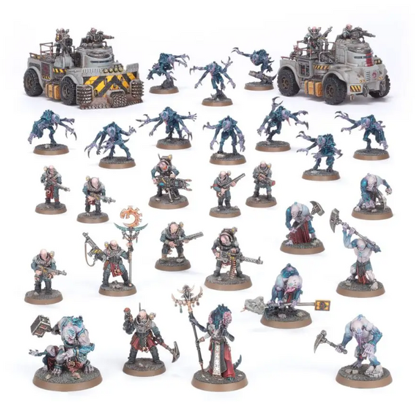 Набор миниатюр GENESTEALER CULTS: BIOSANTIC BROODSURGE 99120117027 фото