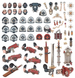 Набір мініатюр WARHAMMER 40000: BLACK TEMPLARS - UPGRADES AND TRANSFERS 99120101369 фото 2