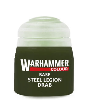 Фарба CITADEL: BASE - STEEL LEGION DRAB 12ML ROW X6 9918995028106 фото